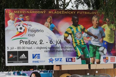 Международный детский турнир «FRAGARIA CUP- 2013» (г. Прешов)